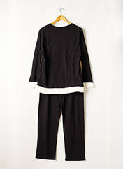 Pyjama noir REBELLE pour femme seconde vue
