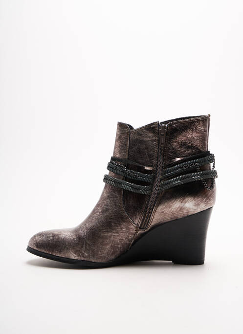 Bottines/Boots gris MAM'ZELLE pour femme