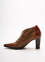 Bottines/Boots marron FRANCE MODE pour femme seconde vue