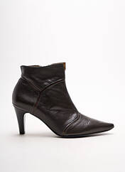 Bottines/Boots marron FRANCE MODE pour femme seconde vue