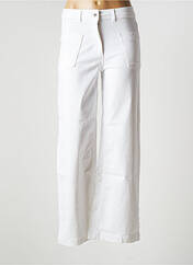 Pantalon droit blanc LA FEE MARABOUTEE pour femme seconde vue