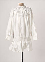 Robe courte blanc LUMINA pour femme seconde vue