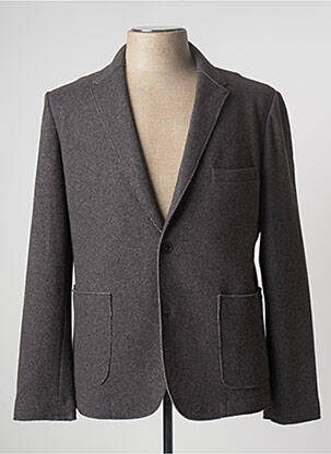Veste casual fermeture boutonnée sur le devant gris GARCIA homme