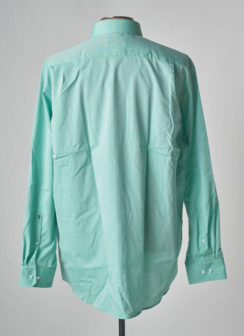 Chemise manches longues vert SEIDEN STICKER homme