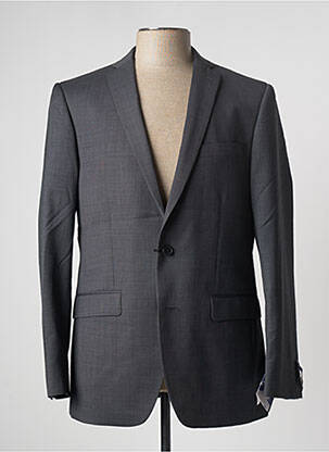 Blazer poches gris WOOLMARK homme