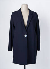 Manteau long bleu BRUNO SAINT HILAIRE pour femme seconde vue