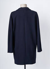 Manteau long bleu BRUNO SAINT HILAIRE pour femme seconde vue