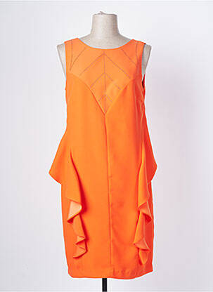Robe mi-longue orange ANA SOUSA pour femme