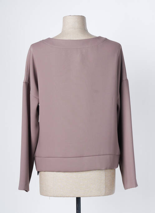 Sweat-shirt marron SCRIPTA pour femme