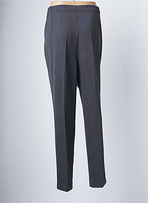 Pantalon droit taille à pinces taille normale gris ELSSA femme