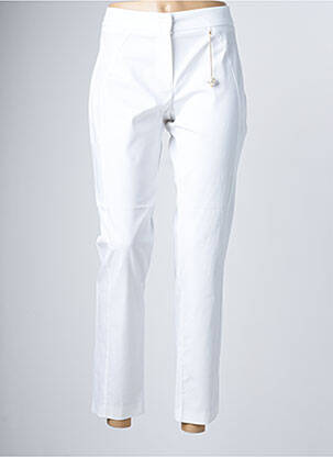 Pantalon 7/8 blanc RINASCIMENTO pour femme