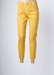 Pantalon 7/8 jaune CARLA KOPS pour femme seconde vue