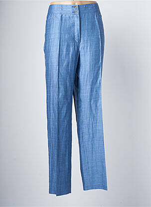 Pantalon droit bleu BARBARA LEBEK pour femme