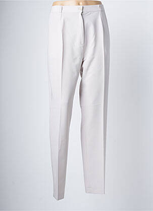 Pantalon droit gris ELSSA pour femme