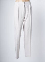Pantalon droit gris ELSSA pour femme seconde vue
