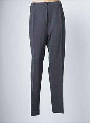 Pantalon droit gris ELSSA pour femme