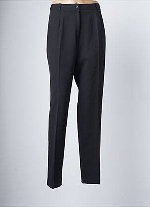 Pantalon droit noir ELSSA pour femme