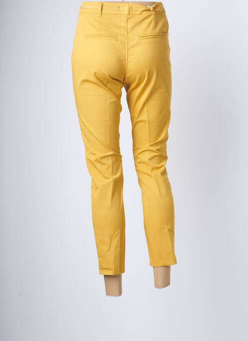 Pantalon 7/8 jaune CARLA KOPS pour femme