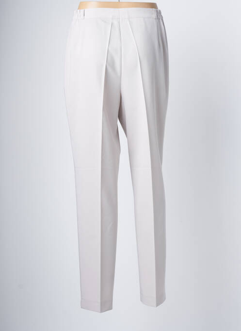 Pantalon droit gris ELSSA pour femme