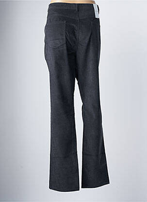 Pantalon droit stretch taille normale noir SAINT HILAIRE femme