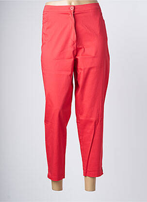 Pantalon 7/8 rouge KAKIE pour femme