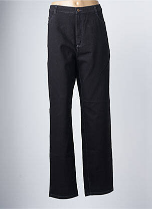 Pantalon droit noir SAINT HILAIRE pour femme