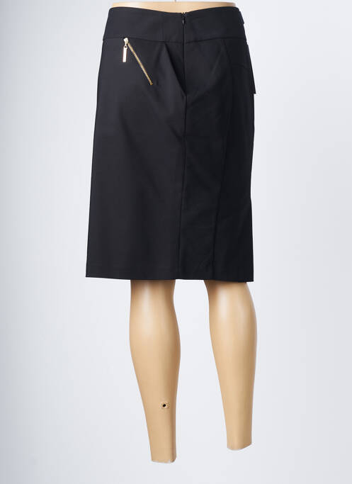 Jupe mi-longue noir SCRIPTA pour femme