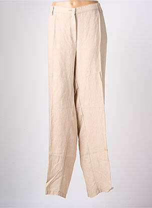 Pantalon slim taille élastique taille normale beige KJBRAND femme