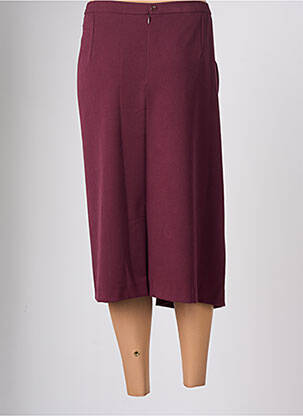 Jupe mi-longue taille normale violet FRANCOISE F femme