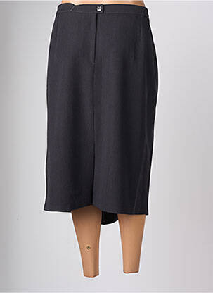 Jupe mi-longue taille normale gris ELSSA femme
