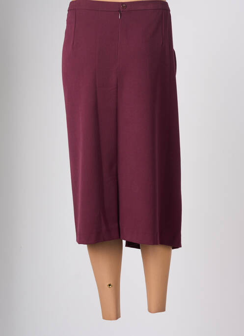 Jupe mi-longue violet FRANCOISE F pour femme