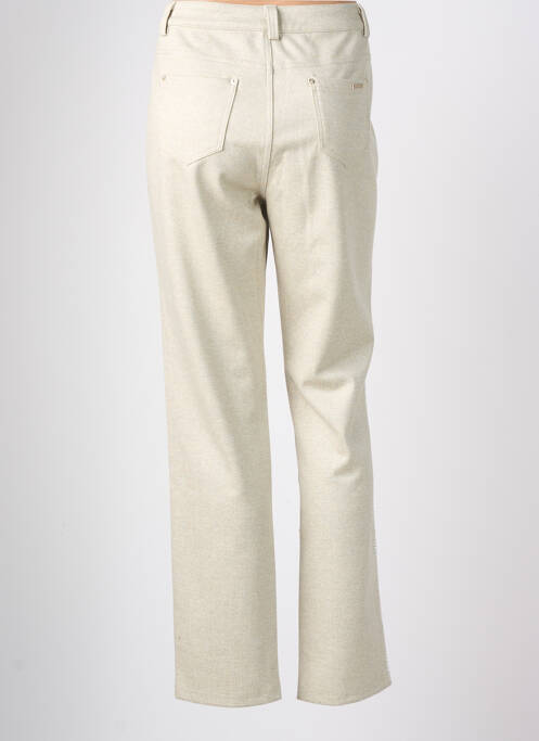Pantalon slim beige FRED SABATIER pour femme