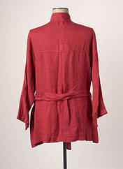 Veste casual rouge SOPHIA CURVY pour femme seconde vue