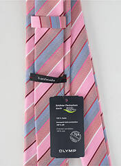 Cravate rose OLYMP pour homme seconde vue