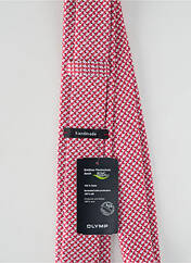 Cravate rouge OLYMP pour homme seconde vue