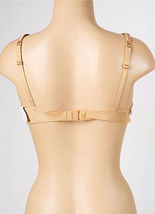 Soutien-gorge effet matière satinée haut soutien-gorge emboitant beige LOUISA BRACQ femme