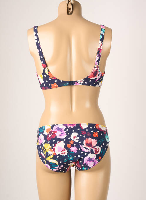 Maillot de bain 2 pièces bleu ROSA FAIA pour femme