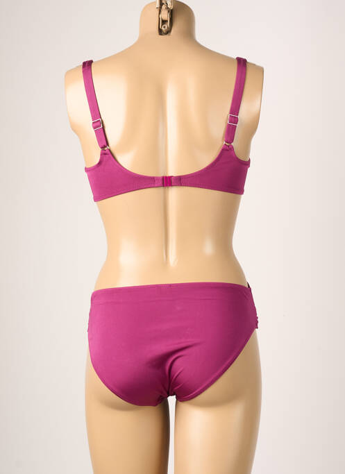 Maillot de bain 2 pièces rose ROSA FAIA pour femme