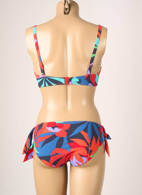 Maillot de bain 2 pièces rouge ROSA FAIA pour femme