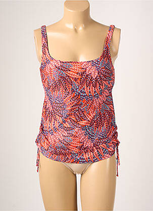 Top de bain haut bandeau orange ANITA femme
