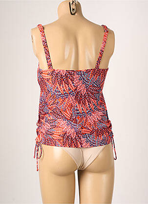 Top de bain haut bandeau orange ANITA femme