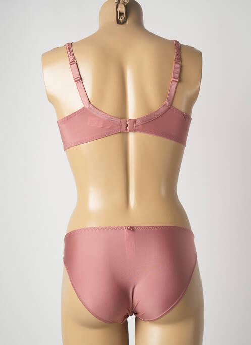 Ensemble lingerie rose LOUISA BRACQ pour femme