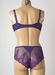 Ensemble lingerie violet LOUISA BRACQ pour femme seconde vue