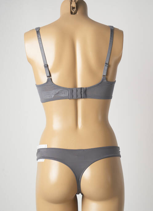 Ensemble lingerie gris ROSA FAIA pour femme