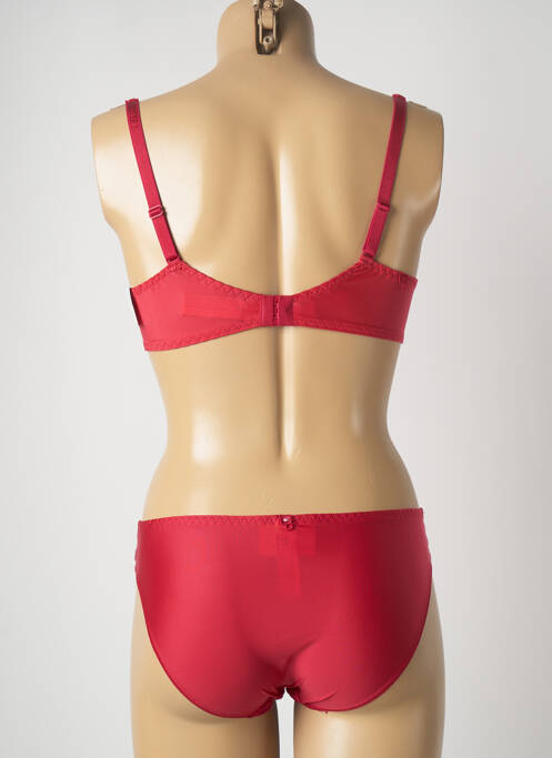 Ensemble lingerie rouge LOUISA BRACQ pour femme