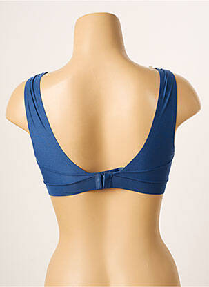 Soutien-gorge sans armature haut soutien-gorge emboitant bleu CHANTELLE femme