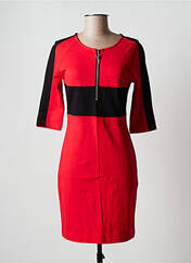 Robe courte rouge HF WOMAN COLLECTION pour femme seconde vue