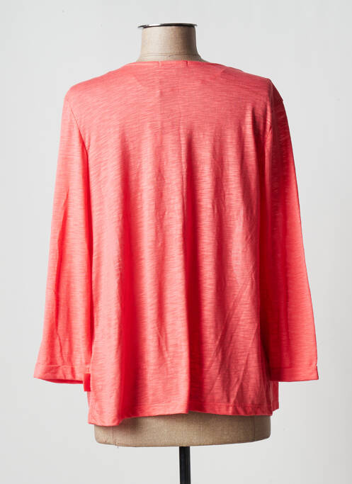 Gilet manches longues rose CECIL pour femme