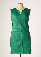 Robe mi-longue vert H F WOMAN COLLECTION pour femme seconde vue