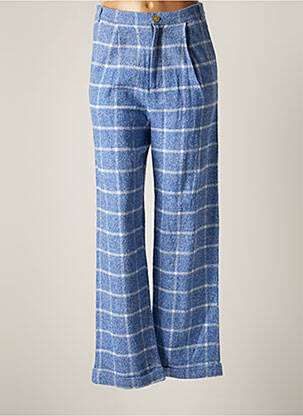 Pantalon large bleu CHICOSOLEIL pour femme